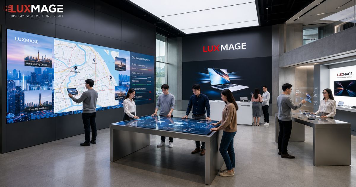 Hệ thống digital showroom