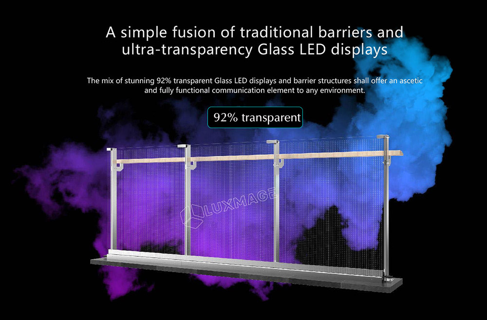 transparent led display