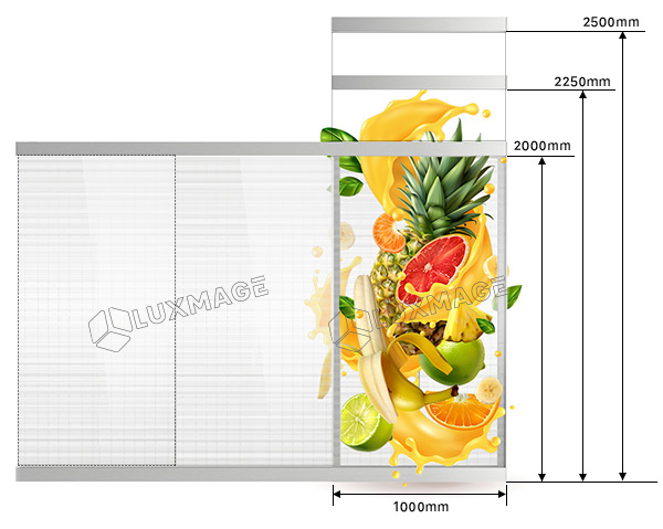 transparent led display