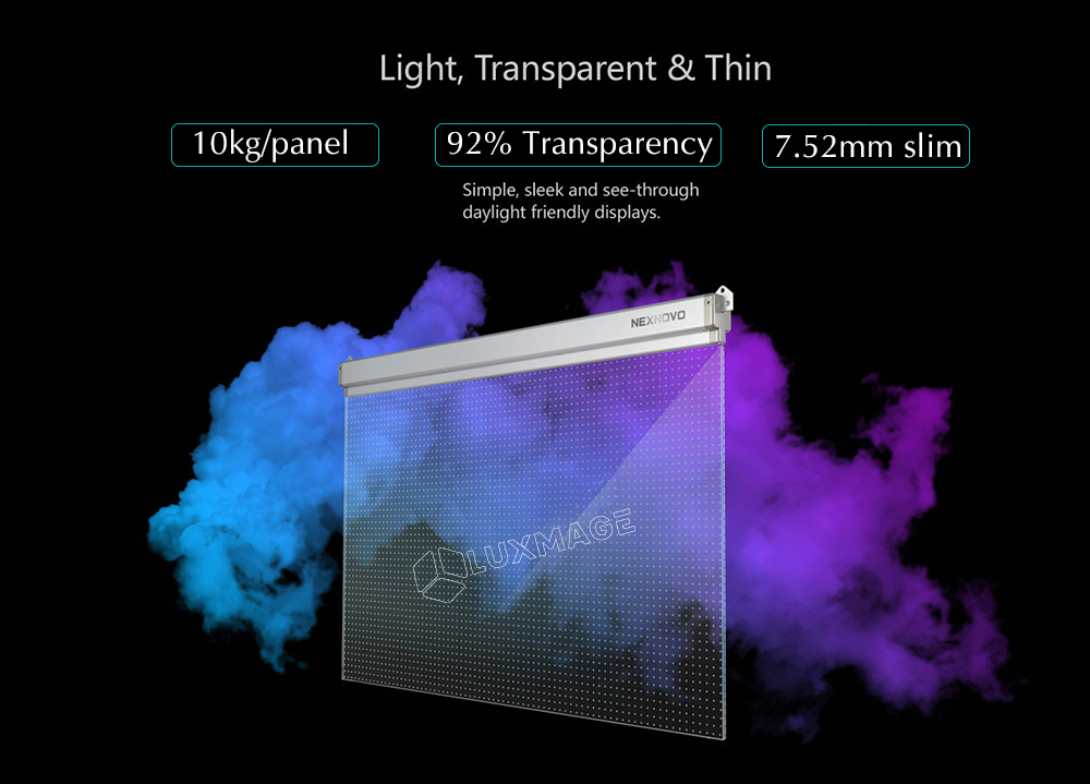 transparent led display