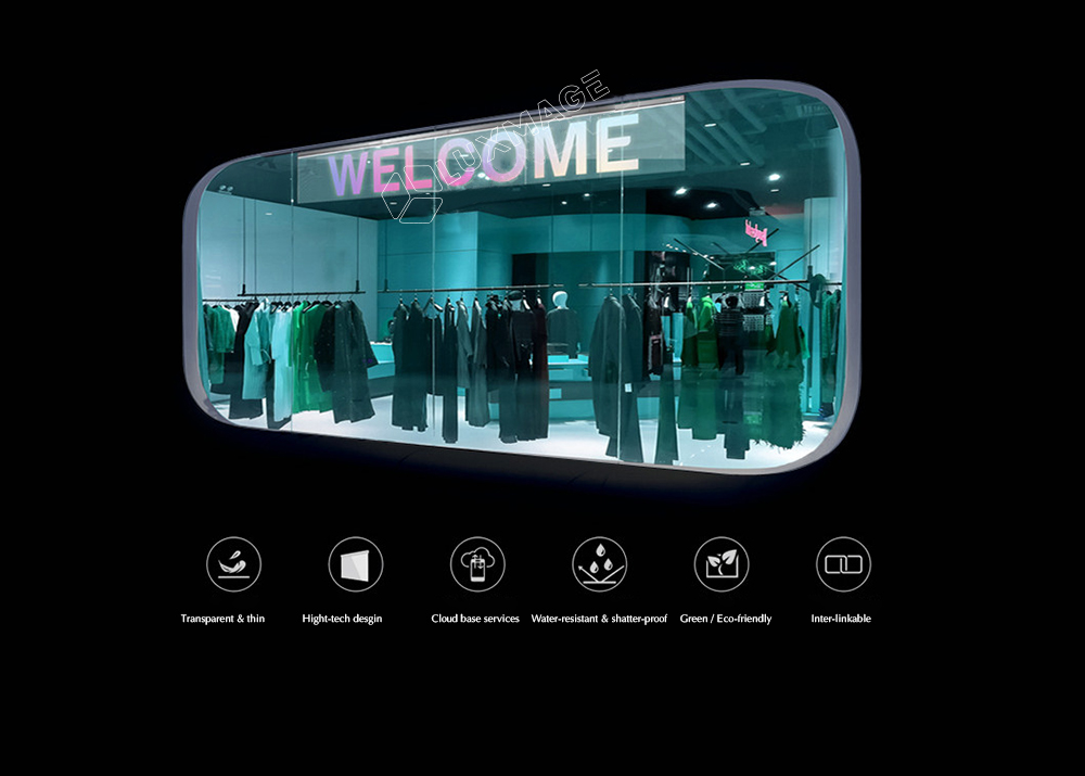 transparent led display