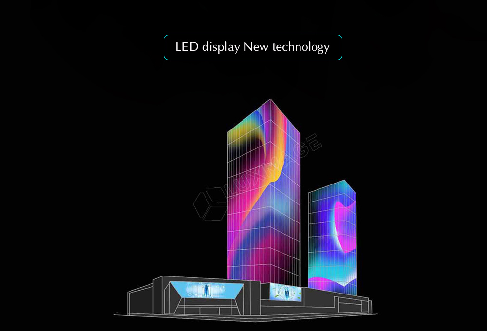 transparent led display