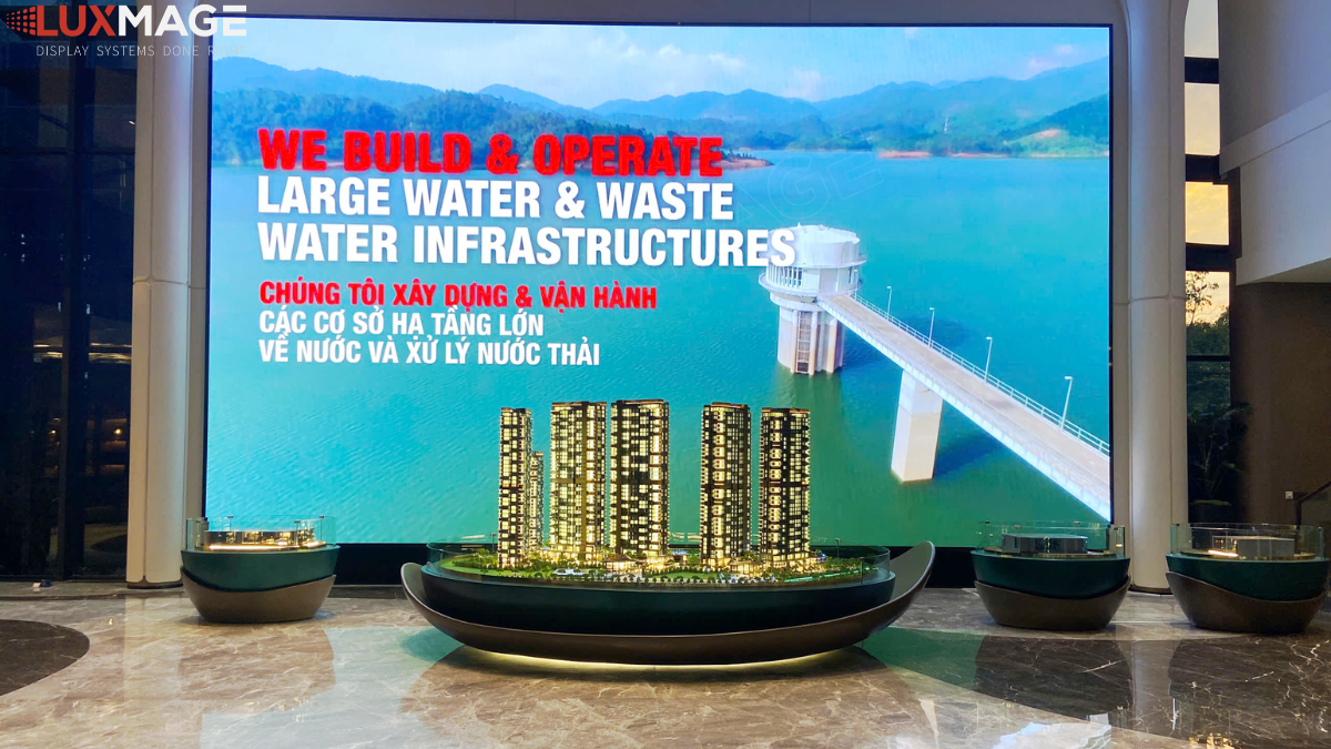 Showroom nhà mẫu ứng dụng công nghệ LED