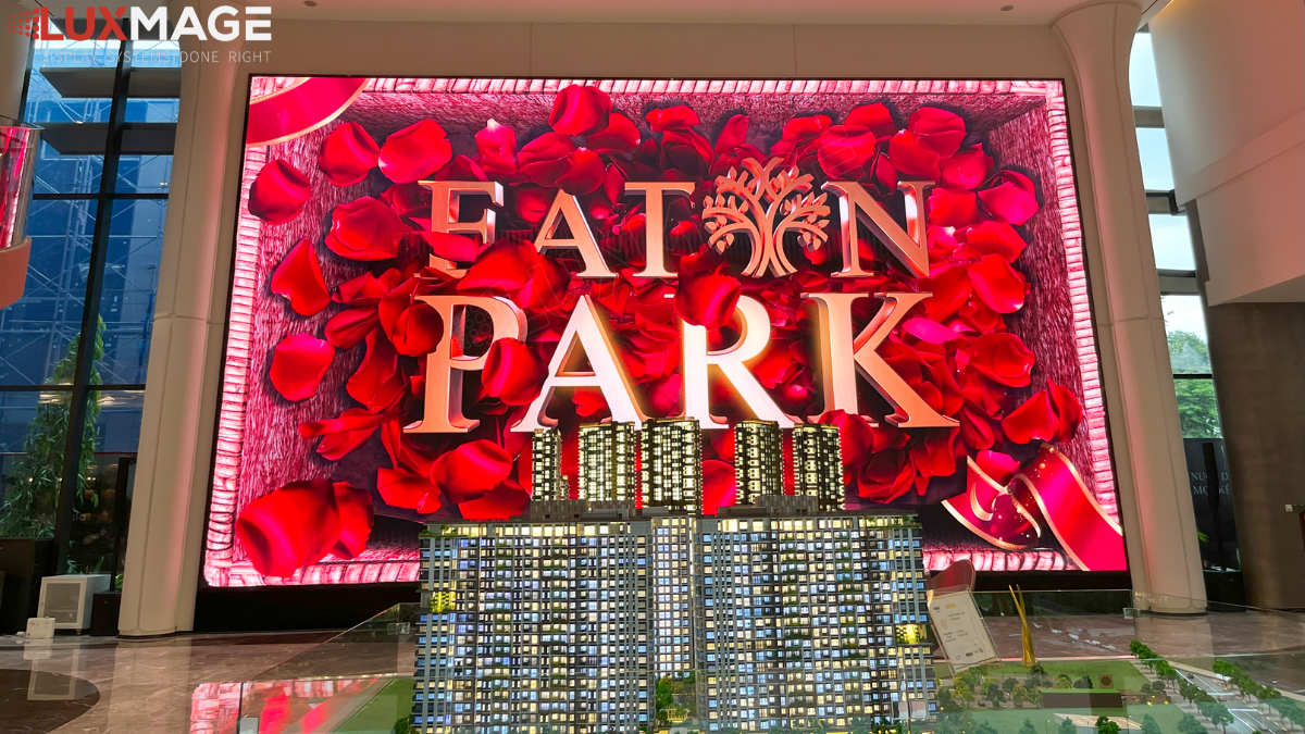 Giải pháp màn hình LED cho showroom