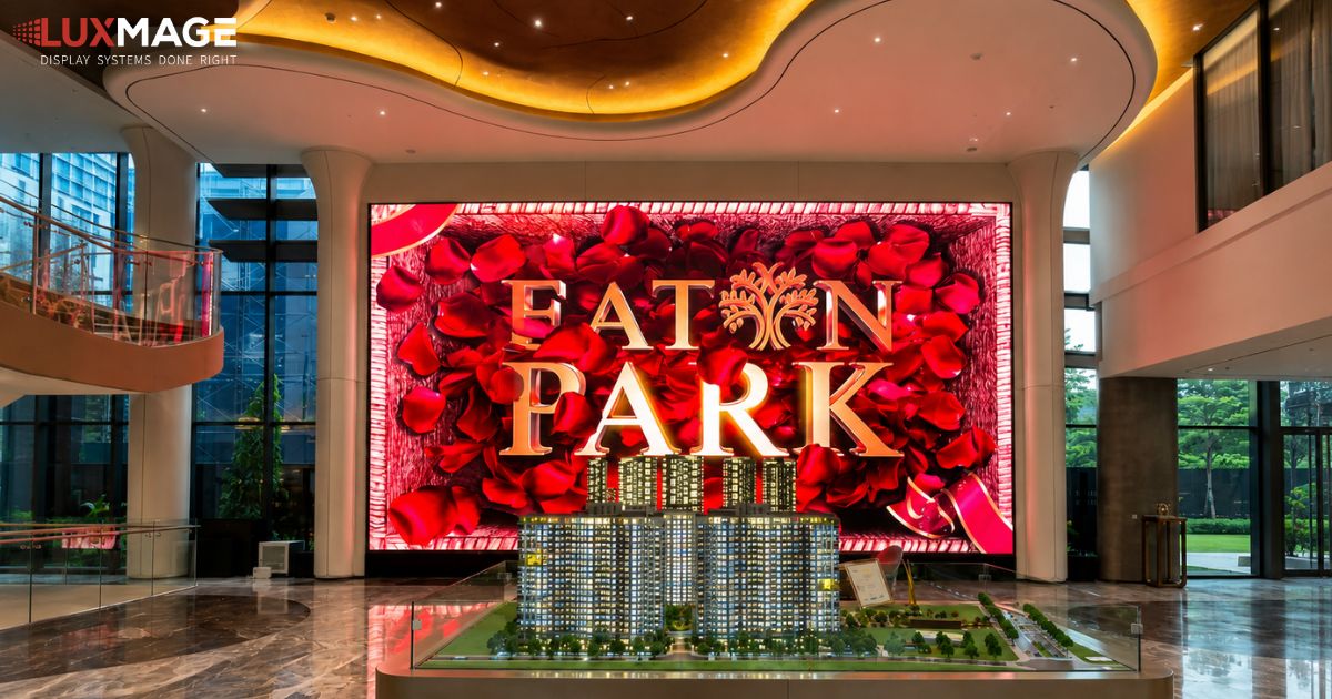 Hệ thống màn hình led digital showroom cao cấp