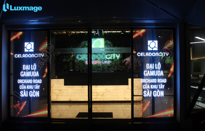 Install quick led displays at Gamuda Land