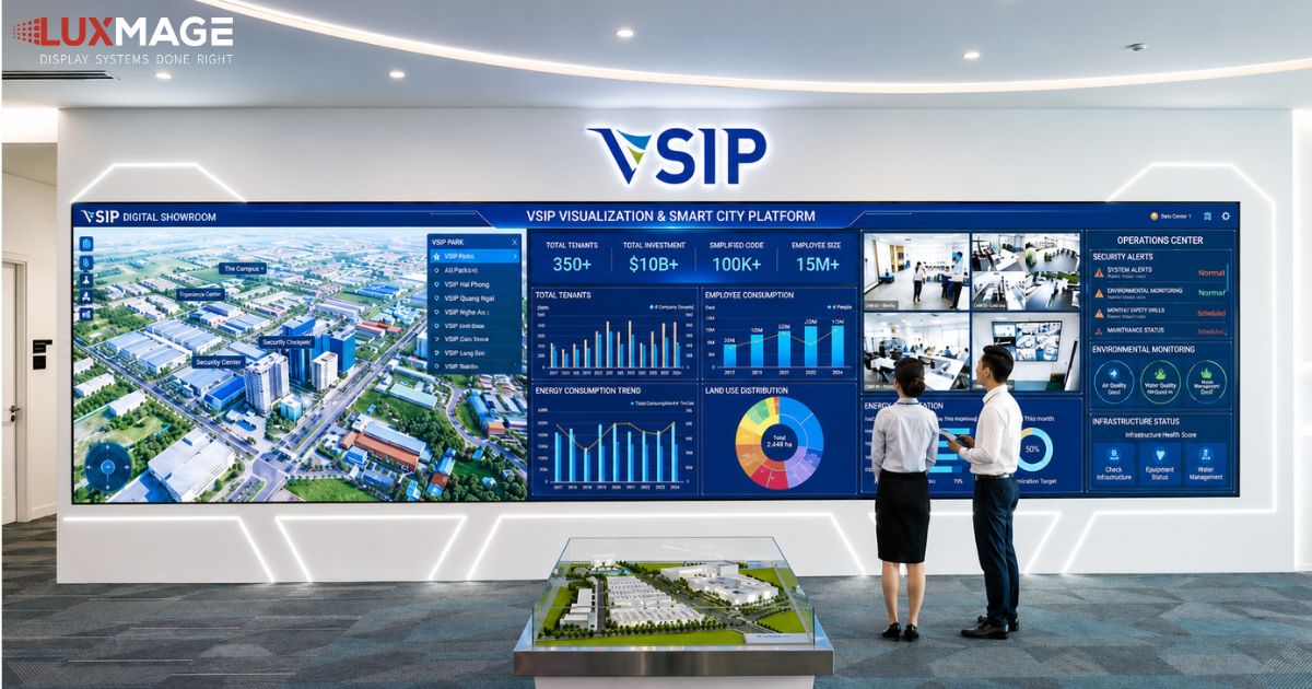Giải pháp showroom số cho khu công nghiệp