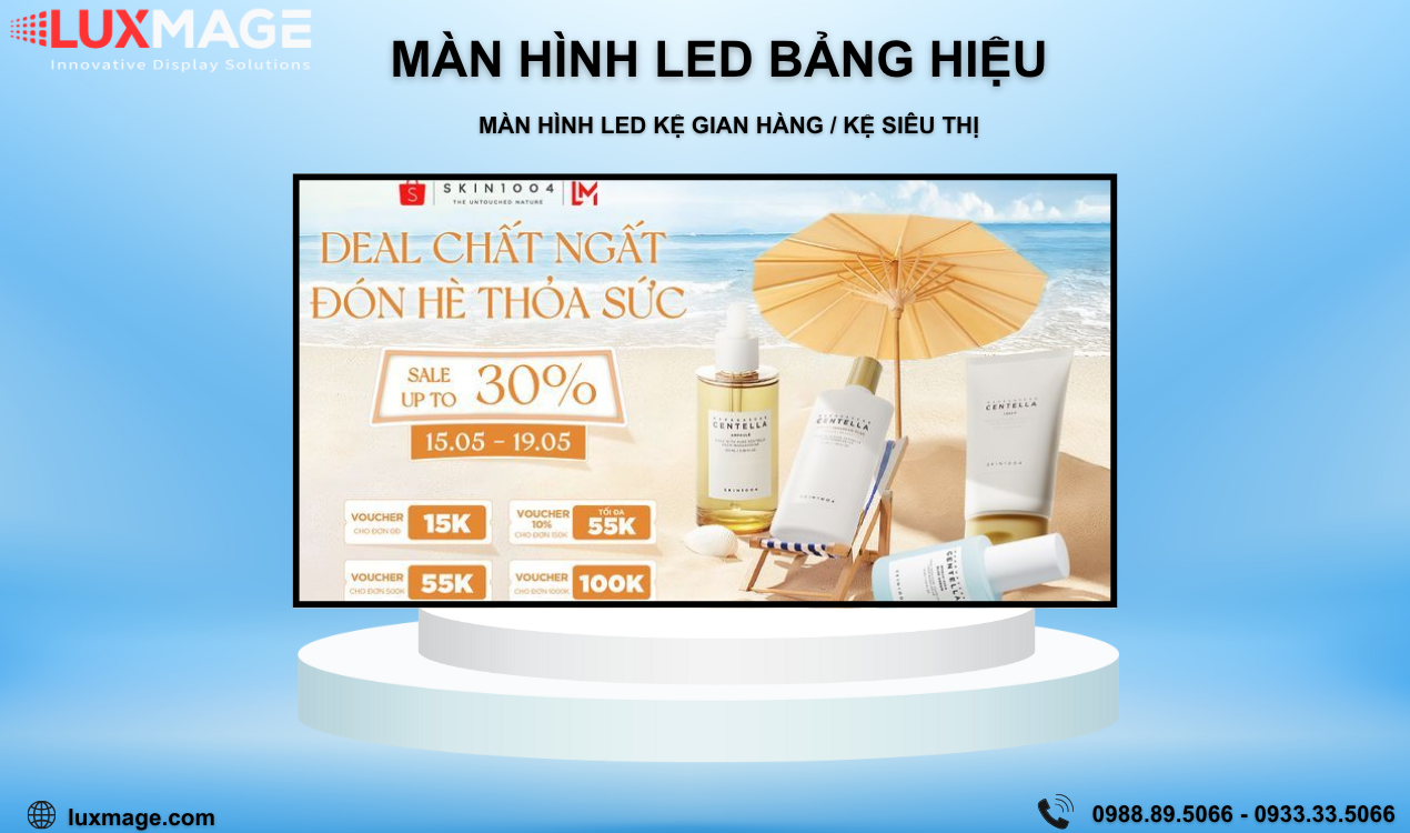 Why COB LED Displays Are the Optimal Choice for Supermarket Shelves and Signage