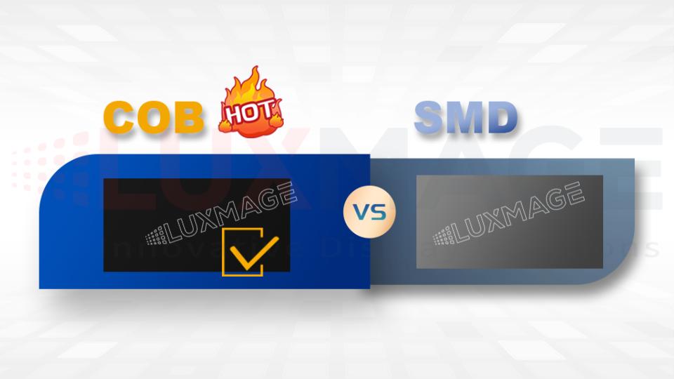 So sánh hiệu quả tiêu thụ điện giữa công nghệ LED COB và LED SMD – giải pháp tiết kiệm điện vượt trội.