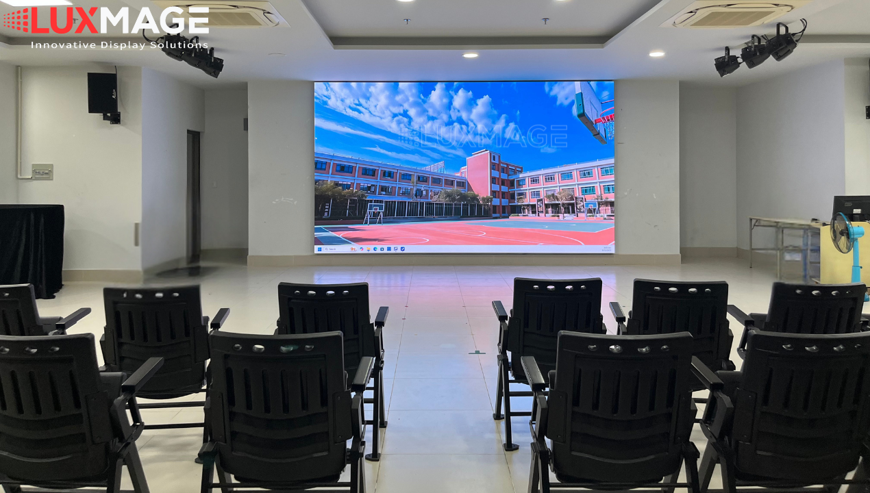 LED Conference Screen | International School, District 7