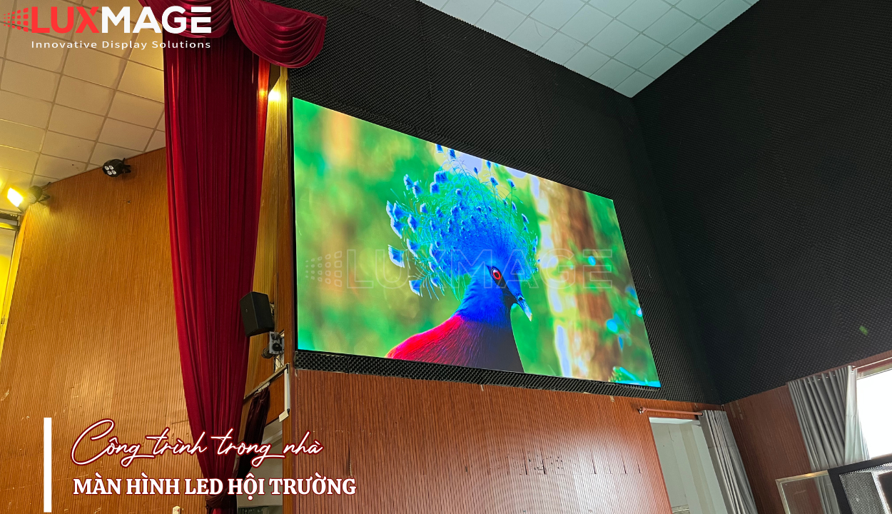 Công nghệ LED indoor tối ưu cho hội nghị.