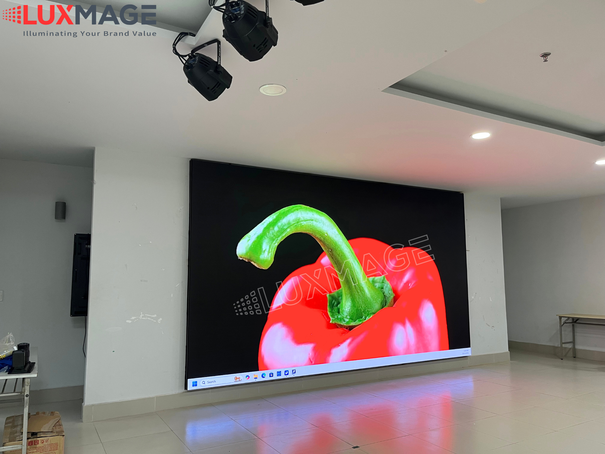 công nghệ LED trong giáo dục mang đến hình ảnh chân thực, màu sắc sống động.