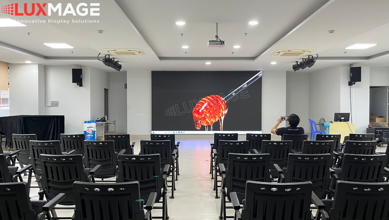 Màn hình LED phòng họp COB – giải pháp hiển thị hiện đại cho doanh nghiệp.