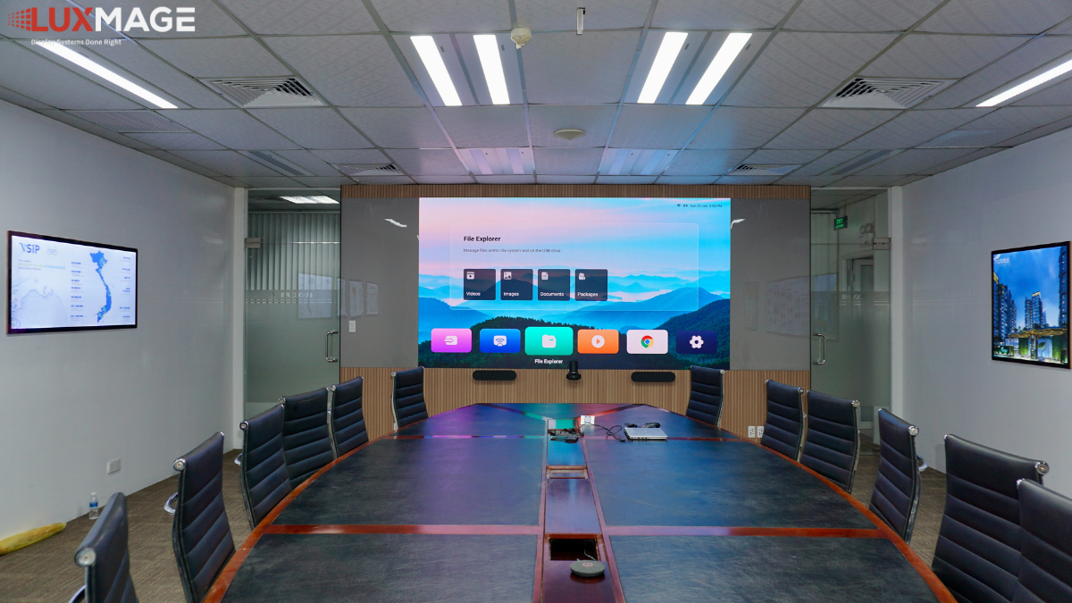 Digital Meeting Room Upgrade Completed – LED Meeting Room Display System at VSIP 1, Binh Duong