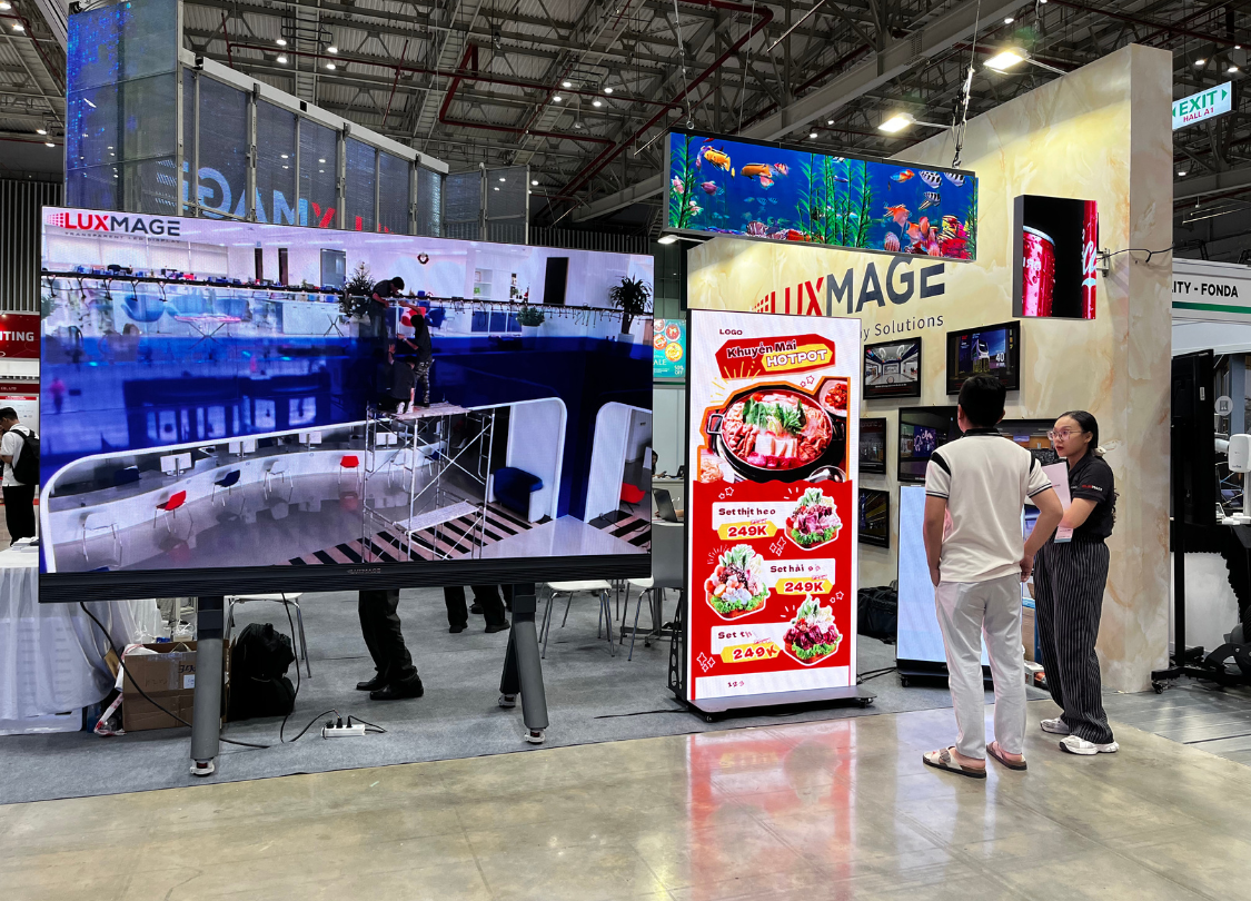  Luxmage tại Smart City Asia 2025 – nâng tầm trải nghiệm không gian thương mại hiện đại.