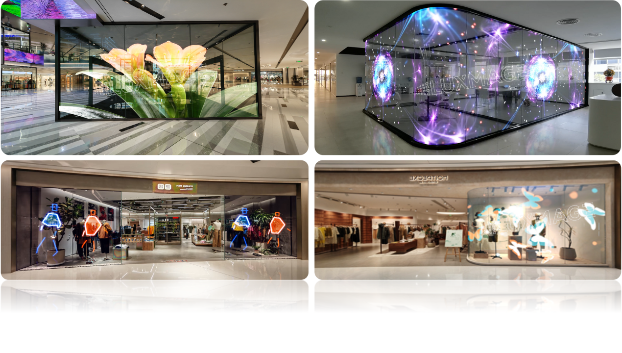 Màn hình LED poster trong suốt