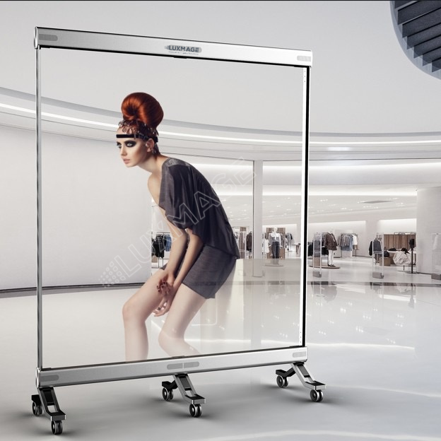 Transparent LED Poster Display