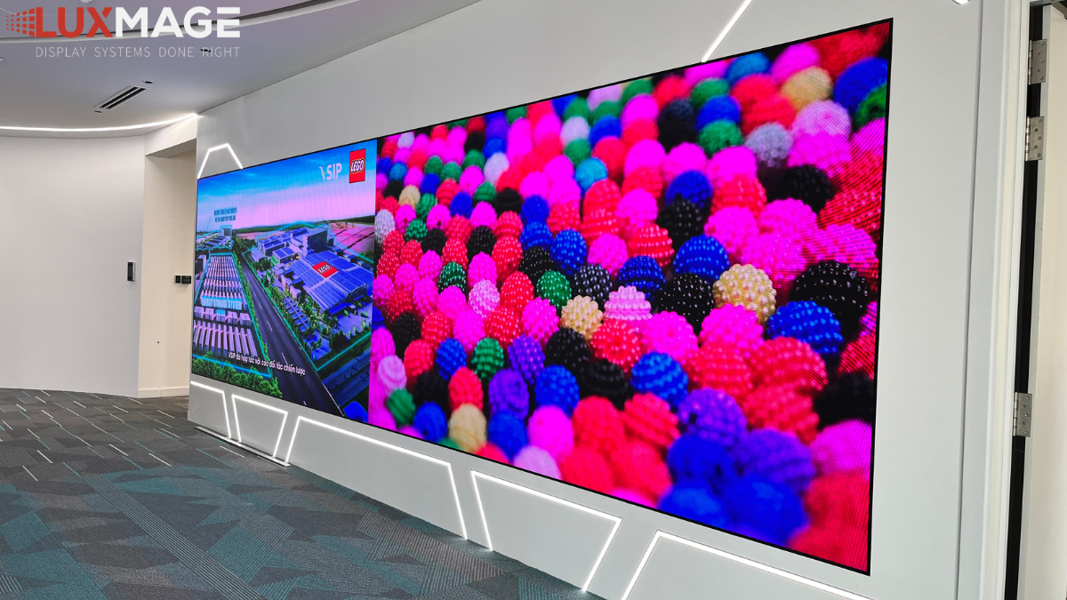 Khả năng chia màn hình đa vùng hiển thị đồng thời dashboard dữ liệu thời gian thực