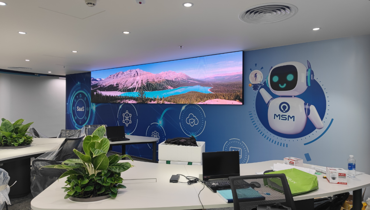 Màn hình LED trong nhà quản lý tập trung - dễ dàng - hiện đại 