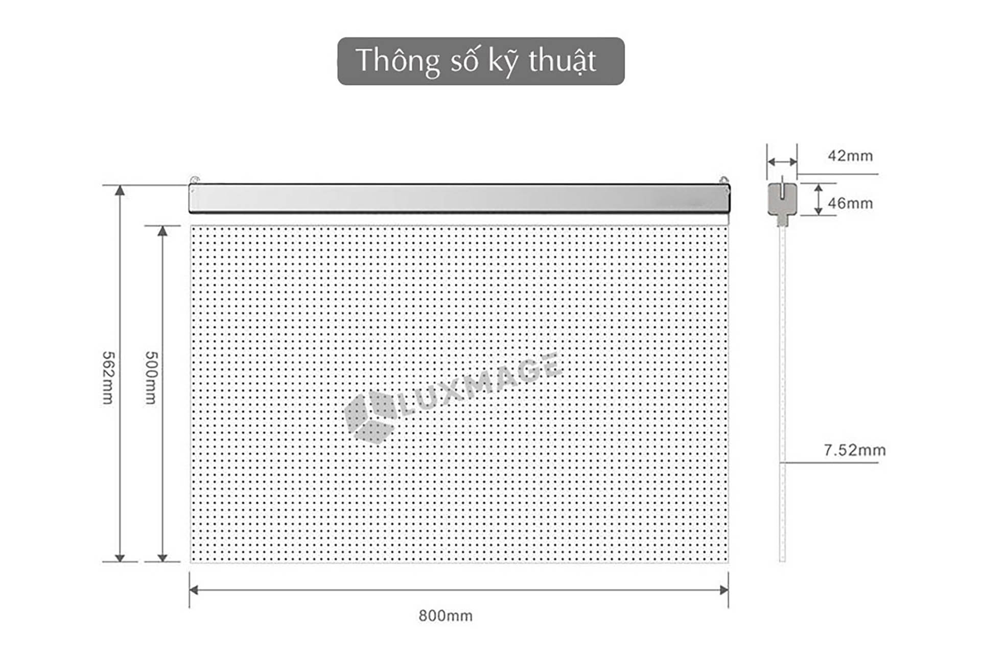 màn hình led trong suốt