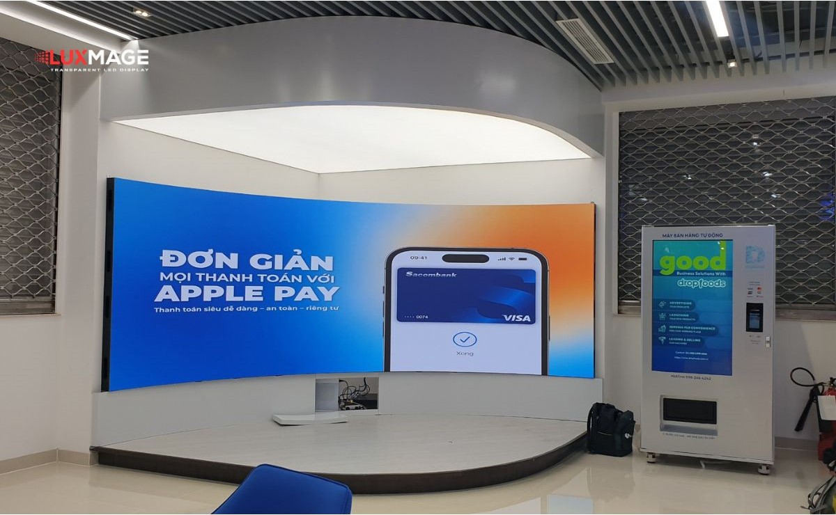 Màn hình Led tương tác - Ứng dụng hàng đầu showroom