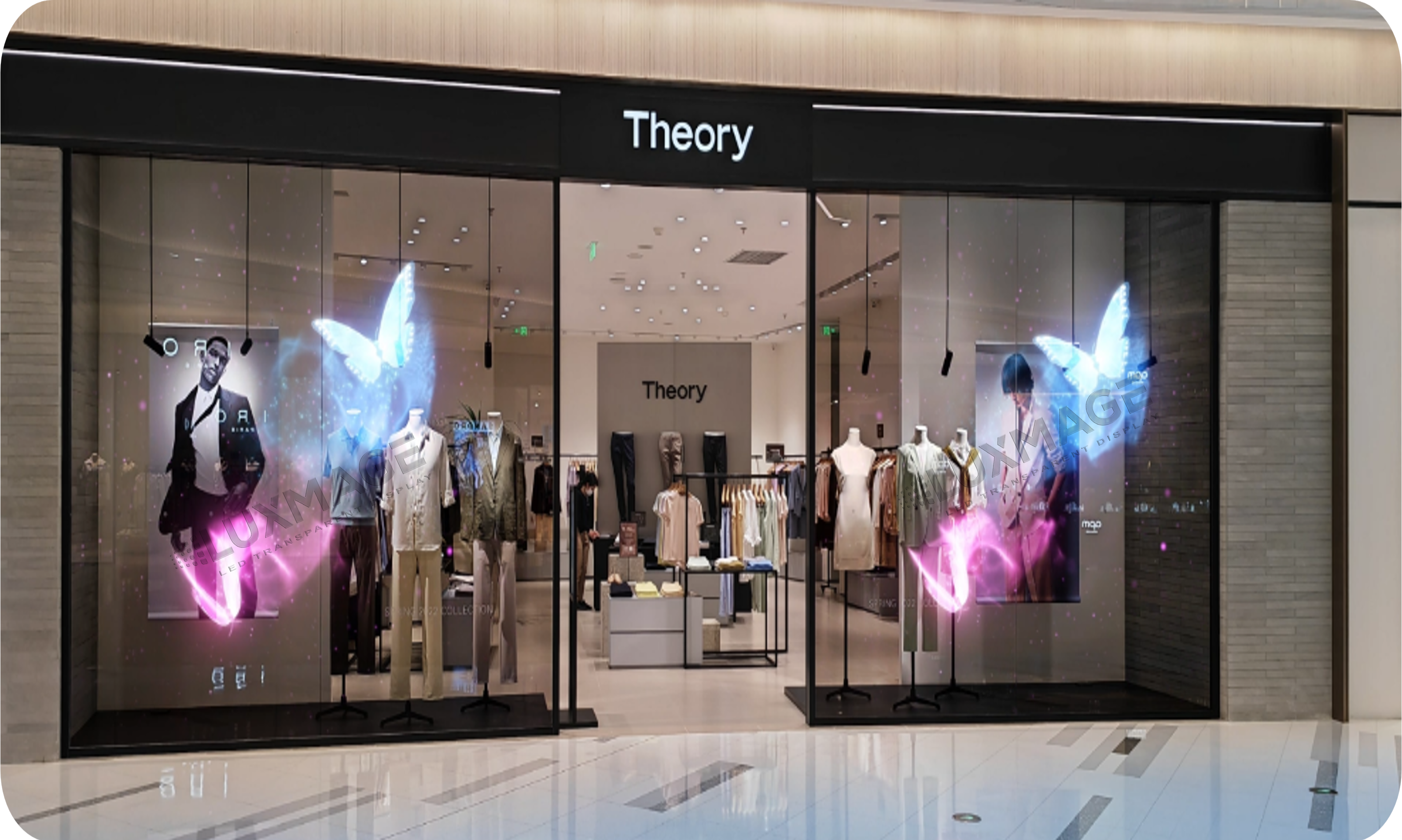 Màn hình LED lưới có độ trong suốt vượt trội - màu sắc sống động