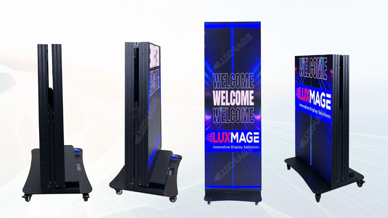 79ing vertical advertising screen | Super sharp COB technology