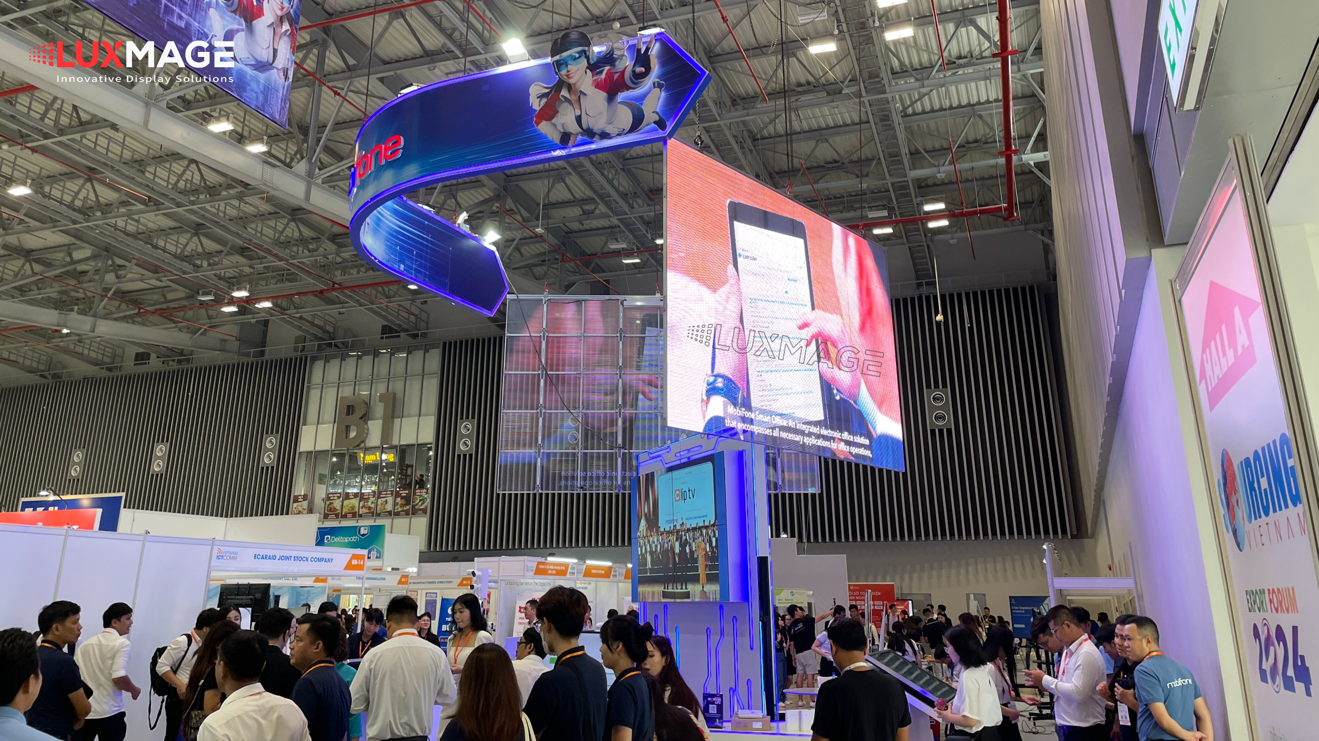 Exhibition LED screen  2024 | Total service from Luxmage