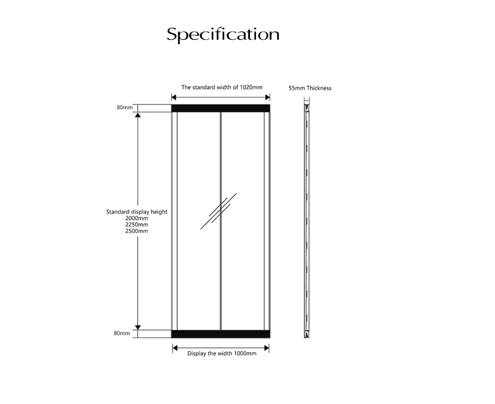 transparent led display