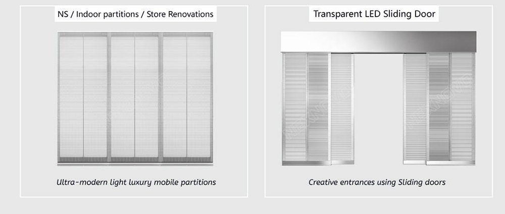 transparent led display solution