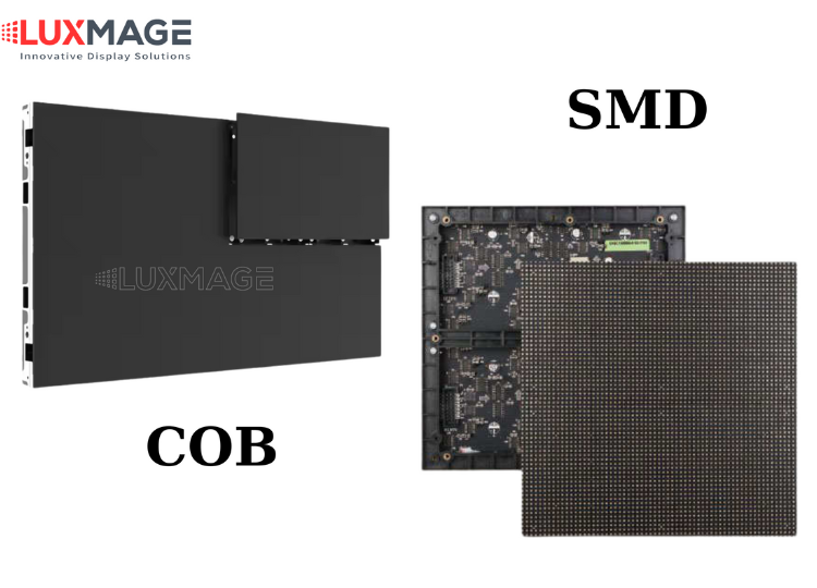 So sánh màn hình LED COB và SMD chi tiết