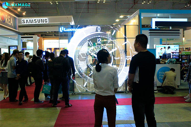 Why transparent LED display is popular choice for trade show