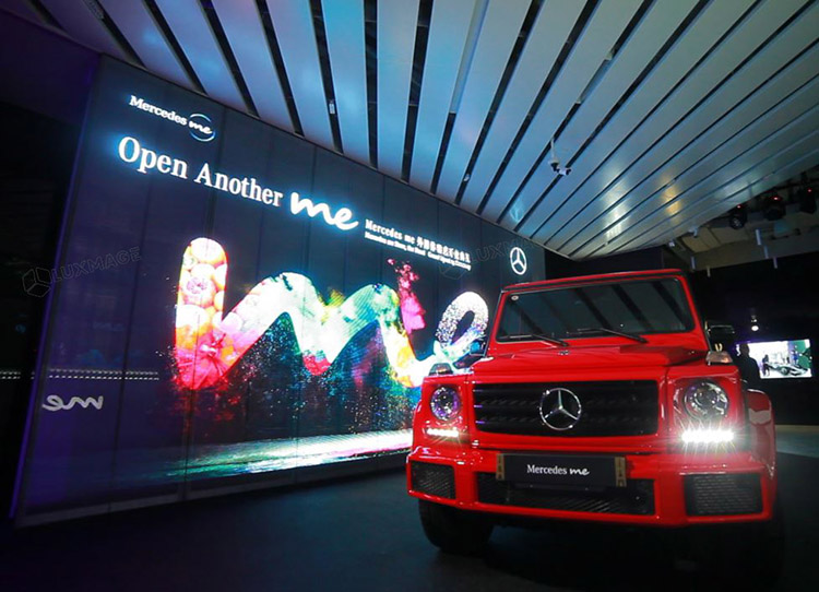 Transparent Led Display Rental in Vietnam