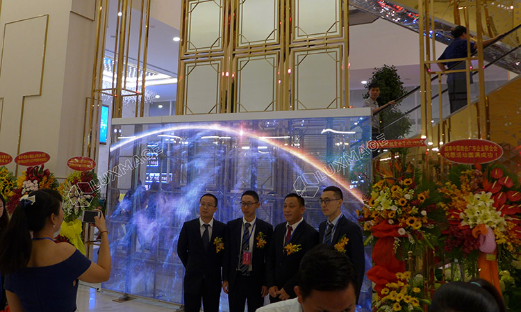 Transparent Led Display Rental in Vietnam